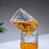 Lot de verres à whisky japonais 260ml - Design texturé haut de gamme pour une dégustation raffinée