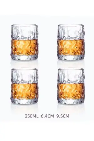 Verres à whisky premium 260ml - Le choix parfait pour une dégustation authentique