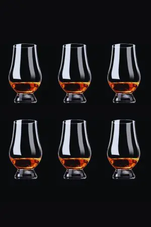 Set de 6 verres Glencairn en cristal pour dégustation de whisky – Idéal pour connaisseurs et amateurs