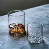 Verre à whisky design montagne gris 300ml - Élégance et inspiration japonaise