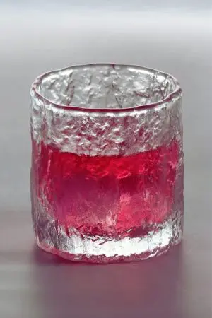 Verre à whisky japonais en cristal épais - Élégance brute en main